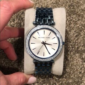 Brand new, Michael Kors iridescent mermaid blue
